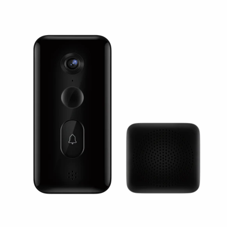 Sonnette Intelligente avec Caméra Xiaomi Smart Doorbell 3s - Noir · Smarty Paris